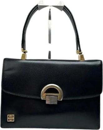 Givenchy Pre-owned Handbag - Dames - Vintage Handtas - Zwart - ONE Size - Leer - Vintage