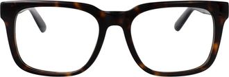 GCDS Vierkant Optisch Montuur - unisex - Brillen - Bruin - 53 MM - Accessoires