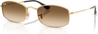 Ray-Ban Rb 3832 Zonnebril - unisex - Zonnebrillen - Geel - 55 MM - Accessoires