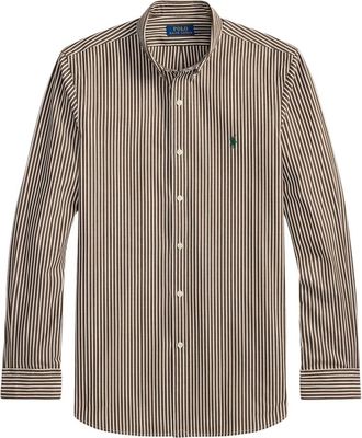 Ralph Lauren Heren, Overhemden, Bruin, Maat: M