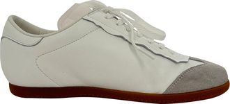 Maison Margiela Featherlight Sneakers in White Leather