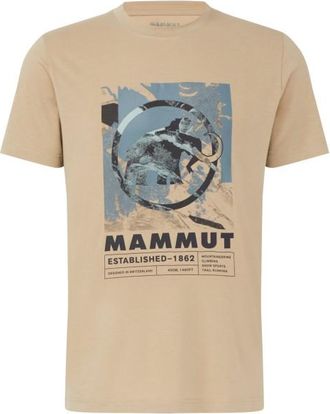 Mammut Trovat T-Shirt Mammut Funktionsshirt f&uuml;r Herren | beige