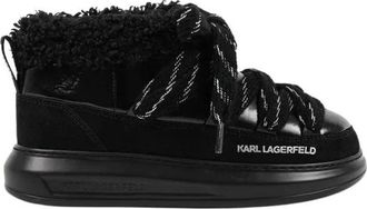 Karl Lagerfeld Kapri Kosi - Dames - Winterlaarzen - Zwart - 37 EU - Leer - Schoenen