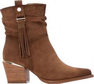 Xti Womens 144461 Ankle Booties In Camel