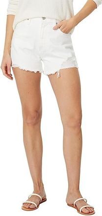 Levi's High-Waisted Mom Shorts Womens Clothing Andrew W.K : 25, Cotton/Denim