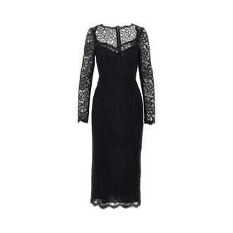 Dolce & Gabbana Cordonetto lace midi dress Woman 42