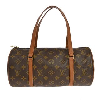 Louis Vuitton Papillon Monogram Canvas Brown Canvas Handbag (Pre-Owned)