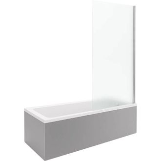 Duravit Ba&ntilde;era Derecha Duravit No.1 1800x800mm + Mampara De Ba&ntilde;era Recta Aurys Mist 1 Cromo