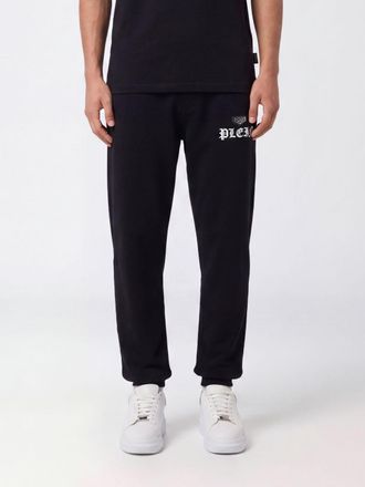 Philipp Plein Pantaloni jogging in jersey con coulisse e logo metallico