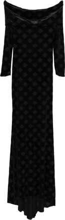 Alessandro Legora Abito da sera con scollo a barca - Nero