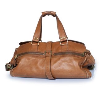 Mulberry Pre-owned Womens brown leather Mabel satchel bag - One Size