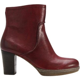 Gabor Enkellaarsjes met rits - Dames - Schoenen - Rood - Maat: 35 EU Su&egrave;de