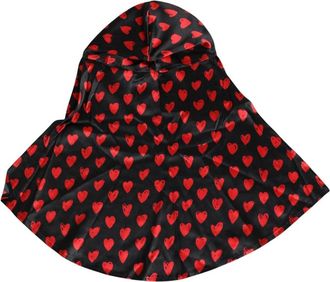 Dolce & Gabbana Zonnehoed met hartjesprint - Dames - Hoeden - Veelkleurig - ONE Size - Polyester - Accessoires