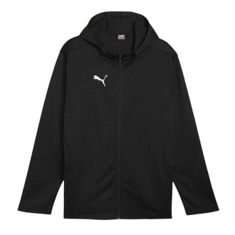 Puma Heren TeamFinal Trainingsjack (Zwart/Zilver)