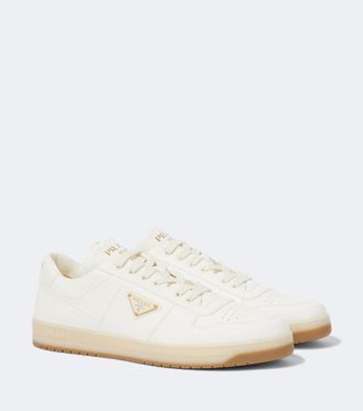 Prada Downtown leather sneakers