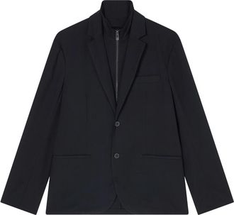 A|X Armani Exchange Xm 002074 Af 22294 Blazer - Heren - Blazers - Blauw - L - Leer - Jassen