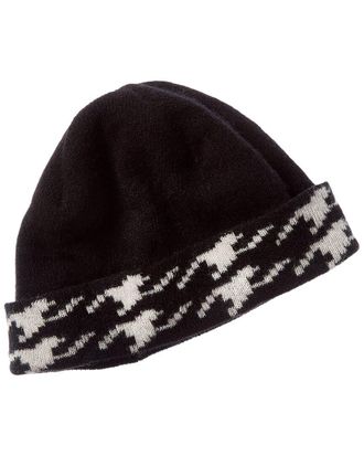 Portolano Pied De Poule Cashmere Hat