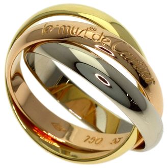 Cartier Yellow Gold (18K) Pink Gold (18K) White Gold (18K) Band Ring (Pre-Owned)