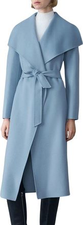 Mackage Wool & Leather Wrap Coat