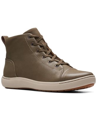 Clarks Nalle Vine Leather Sneaker