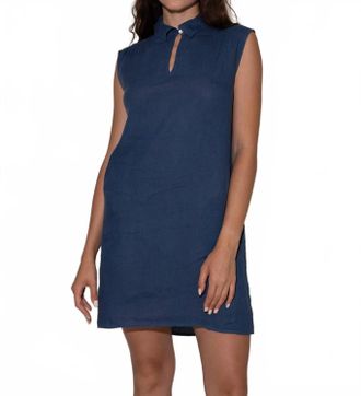 Starkx Maren Mini Dress In Dusty Blue
