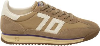 Back70 Back70, Schoenen, Dames, Beige, 39 EU, Leer, Sneaker Jogger N26-206