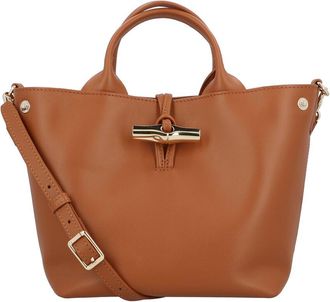 Longchamp Le Roseau Small Leather Handbag