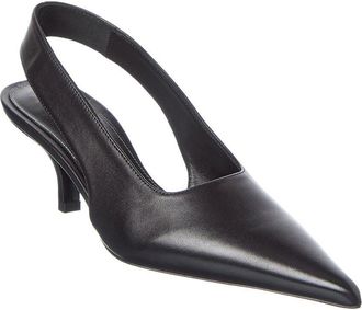 Toteme Classic Leather Slingback Pump
