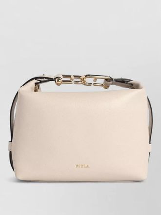 Furla mini tonie leather shoulder bag
