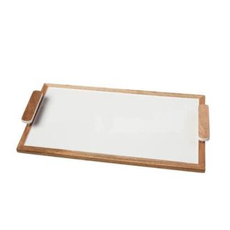 Be Home Madras Classic Tray in Natural at Nordstrom
