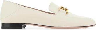 Bally Ellah Loafers - Dames - Loafers - Beige - 36 EU - Leer - Schoenen
