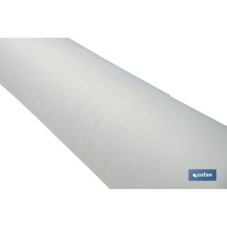 cofan Protector De Mesa 1,5 Blanco 1,40 X 20 M, Protector Para La Mesa Espumado De Color Blanco Dise&ntilde;ado Para Proporcionar Un Soporte Firme Y Una Protecci&oacute;n