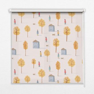 Tulup Tenda A Rullo Interna Per Finestra - Tenda Filtrante Luce - Tenda Privacy - Tenda Decorativa Rettangolare - Rullo Per Interni - (150 Cm X 140 Cm) - Ca