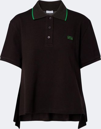 Loewe Double L cotton piqu&eacute; polo shirt