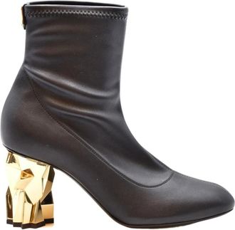 Giuseppe Zanotti Boots - Dames - Laarzen met Hak - Zwart - 40 EU - Schoenen