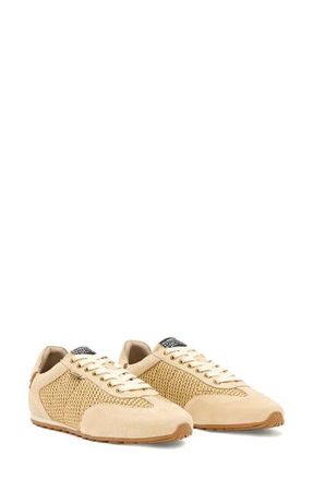 AllSaints Liam Woven Sneaker in Off White/sand at Nordstrom, Size 10Us