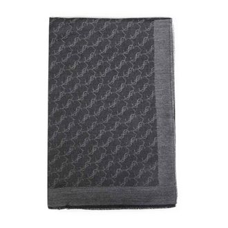 Saint Laurent Cassandre Sjaal - Heren - Accessoires - Grijs - Maat: ONE Size Zijde