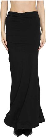 Junya Watanabe Jr-S0091 - Dames - Maxi Rokken - Zwart - S - Rokken