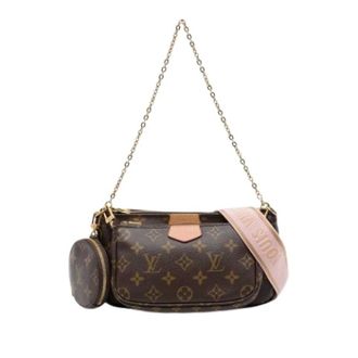 Louis Vuitton Pre-owned Multi-Pochette Accessoires - Dames - Pre-owned - Bruin - Maat: ONE Size Zijde