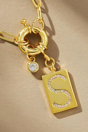 Uncommon James Initial Chain Monogram Necklace