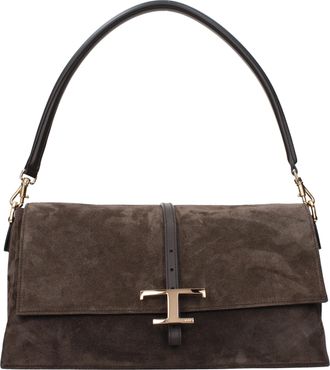 Tod's Tods Schoudertassen Mosch Woman Bruine Kiel