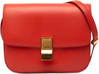 Celine Pre-owned Celine Medium Calfskin Classic Box Ladies BQ1MGLNQGHPFXWV7