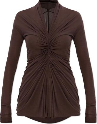 Rick Owens Donna, Camicette, Marrone, XS, new