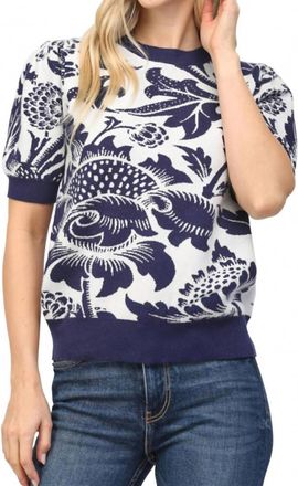 Fate Womens Southern Living Sweater In Blue