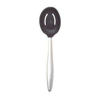 Cuisipro 8-Inch Silicone Piccolo Slotted Spoon in Black at Nordstrom
