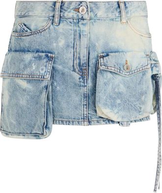 The Attico Skirts - Dames - Spijkerrokken - Blauw - W28 - Rokken