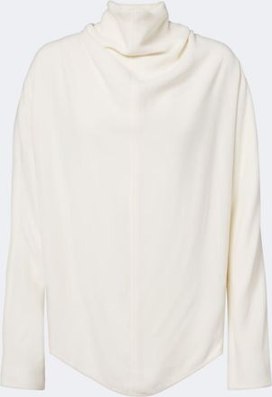 Toteme Blusa in raso con fiocco