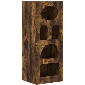 vidaXL Sideboard Smoked Oak 40 x 35 x 100.5 cm Engineered Wood vidaXL