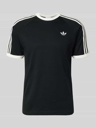 adidas Originals T-Shirt mit Label-Stitching in Black, Gr&ouml;&szlig;e XXL