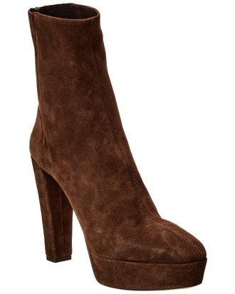 Aquazzura Saint Honore 120 Suede Boot